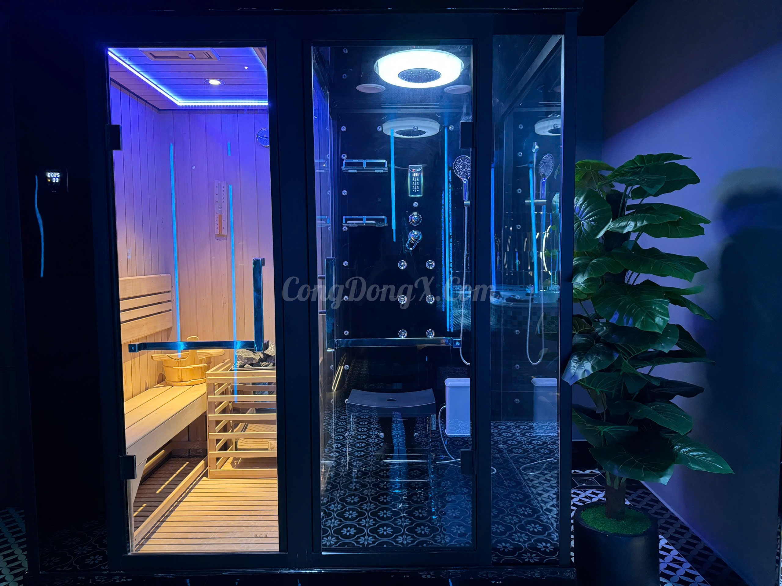 Xông ướt, xông khô - Pool Centuryon