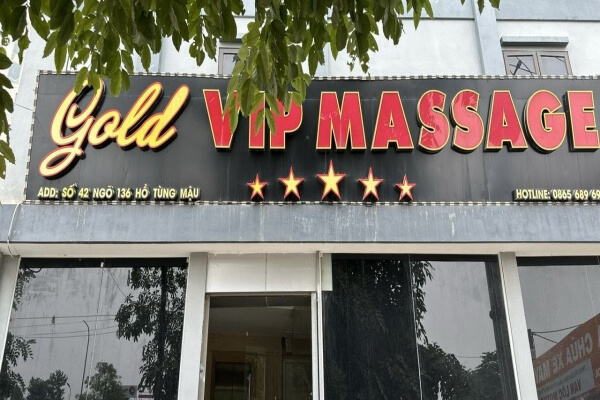 Massage GOLD VIP - Hồ Tùng Mậu
